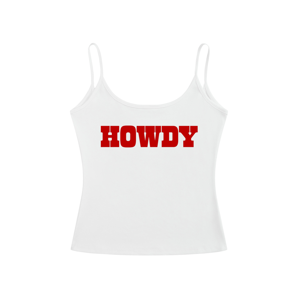 Women’s Slim Fit Open-Back Tank Top