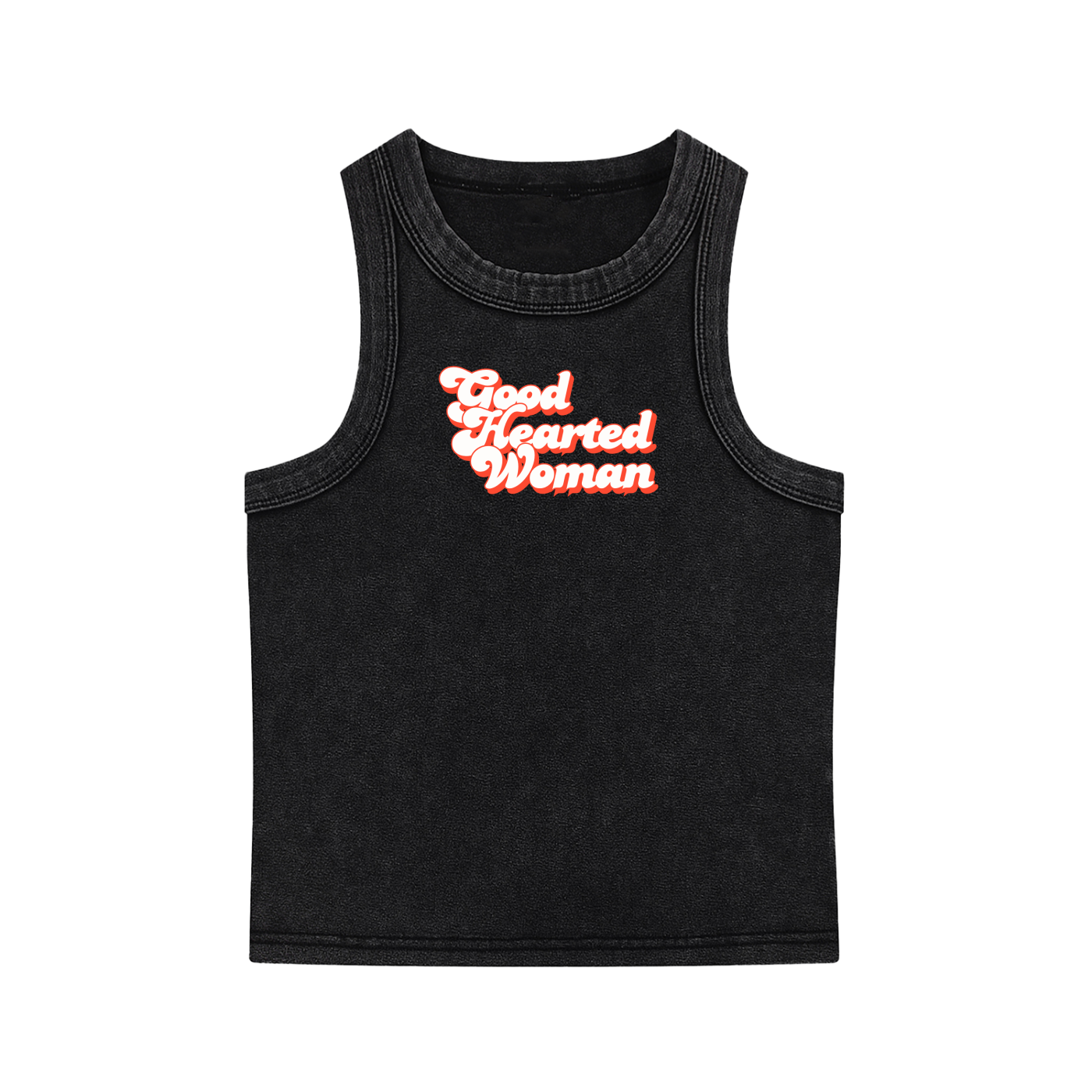 Good Hearted Woman Snow Washed Tank Top