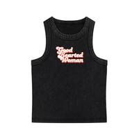 Good Hearted Woman Snow Washed Tank Top