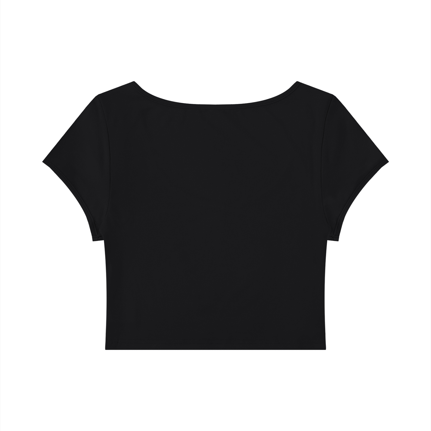 Howdy Women's Slim Cap Sleeve Crop T-Shirt