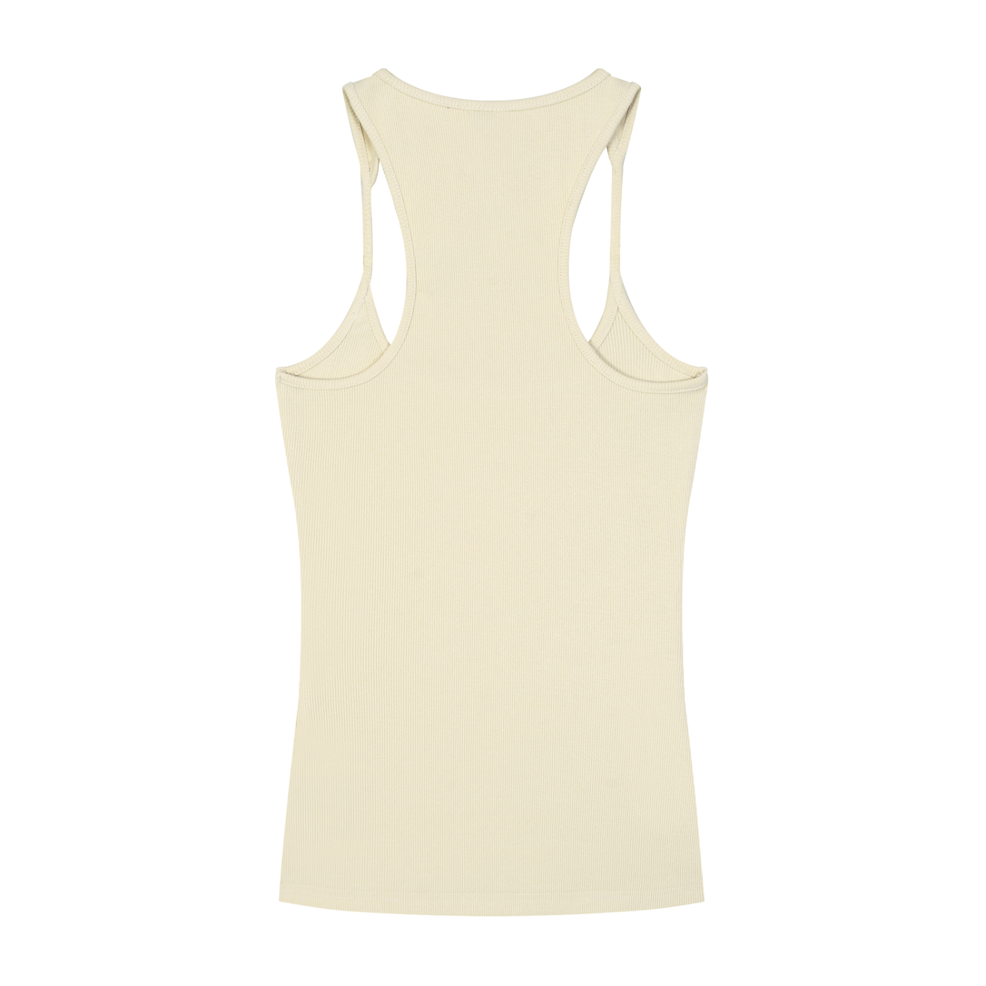 Retro Cowgirl Slim Fit Ribbed Racerback Tank Top