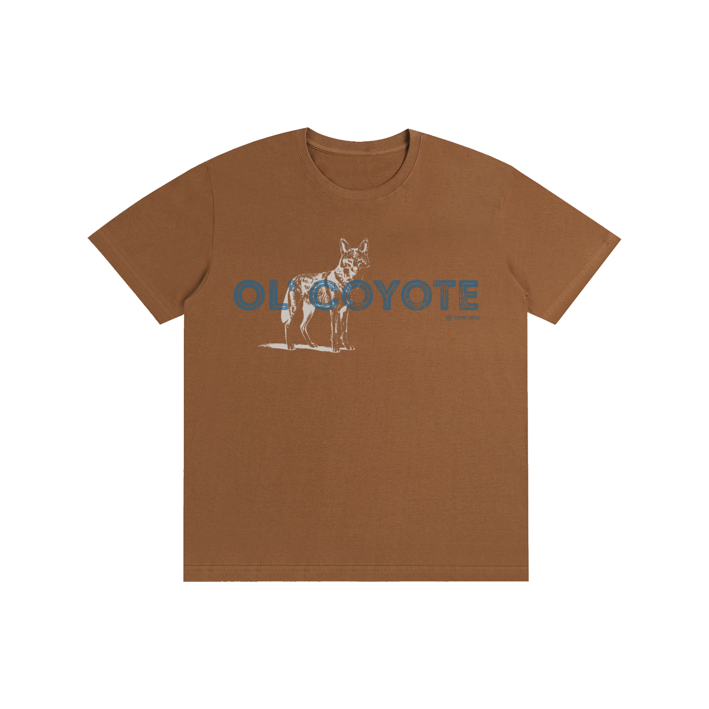 Ol' Coyote Pure Cotton Unisex T-Shirt