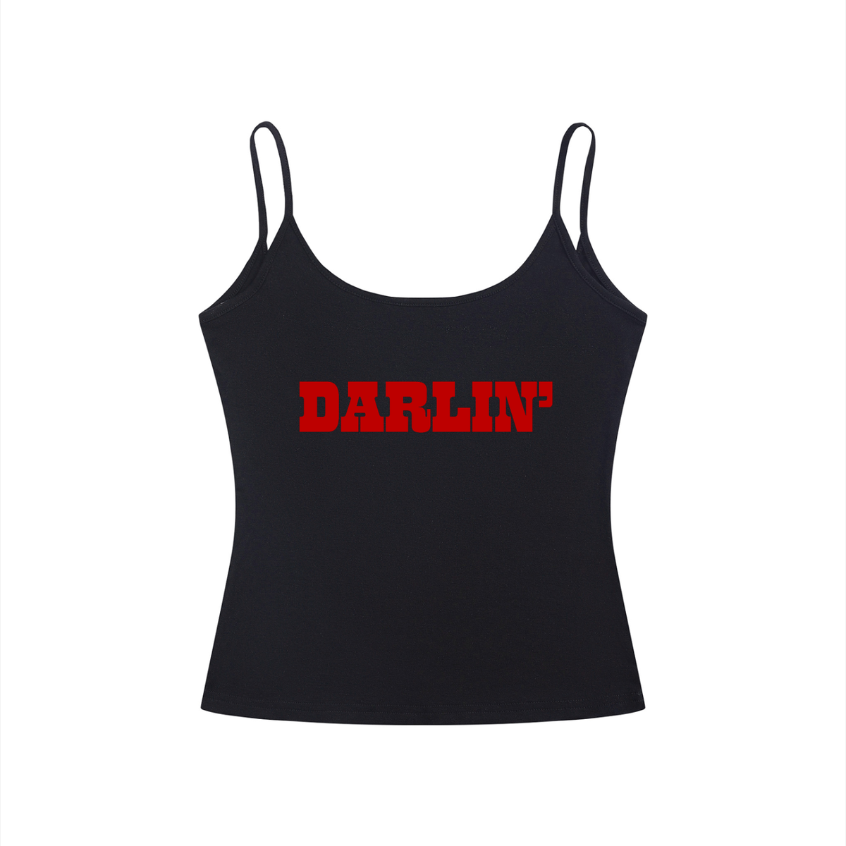 Darlin' Slim Fit Open-Back Tank Top