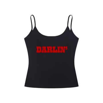 Darlin' Slim Fit Open-Back Tank Top