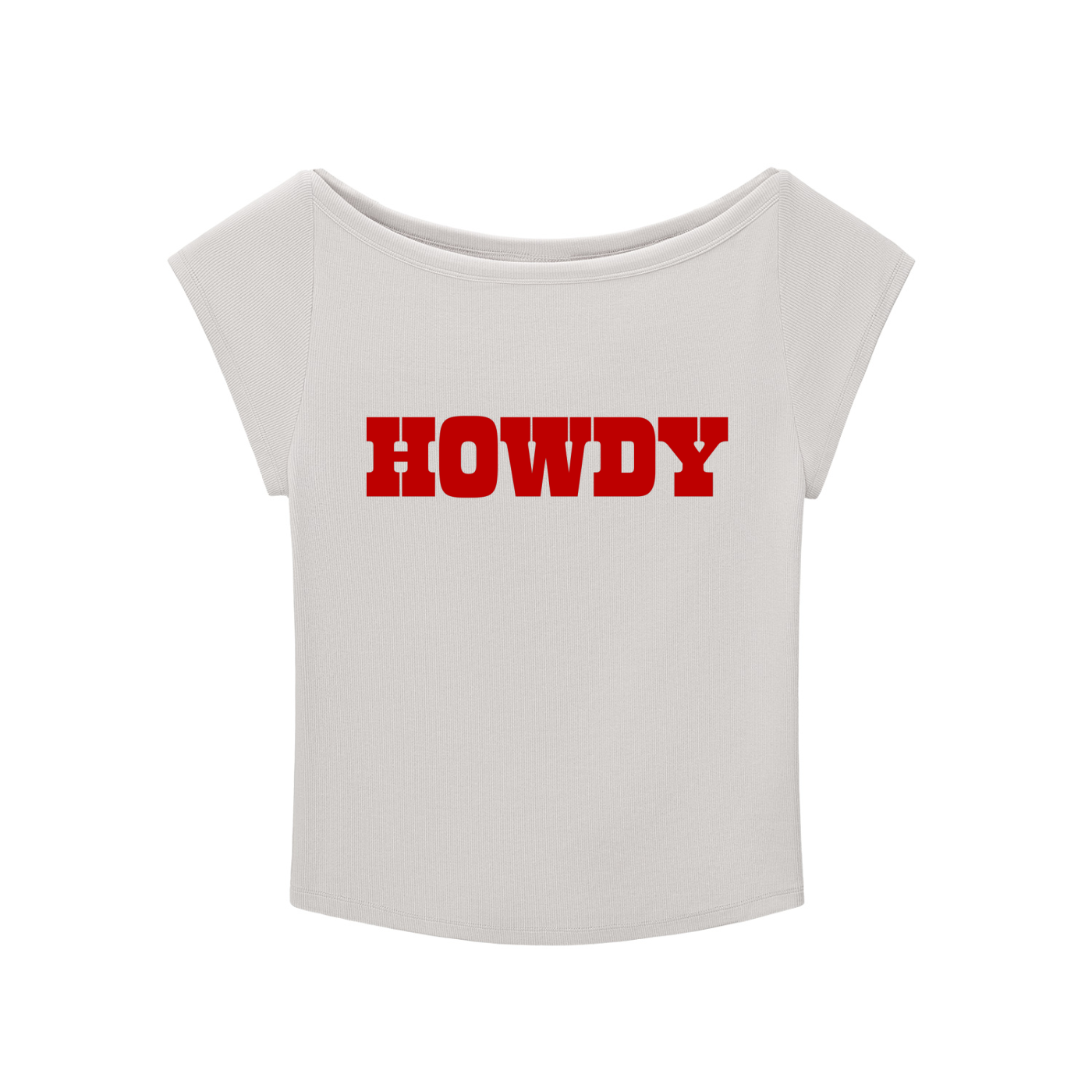 Howdy Essential Wide Neck Baby T-shirt