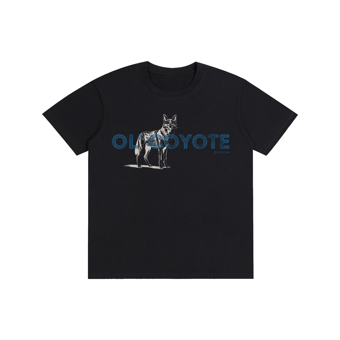 Ol' Coyote Pure Cotton Unisex T-Shirt