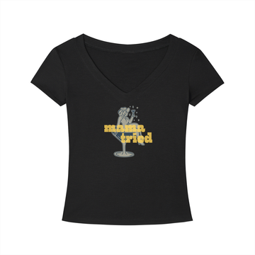 Mama Tried Tencel Slim Fit V-Neck T-Shirt