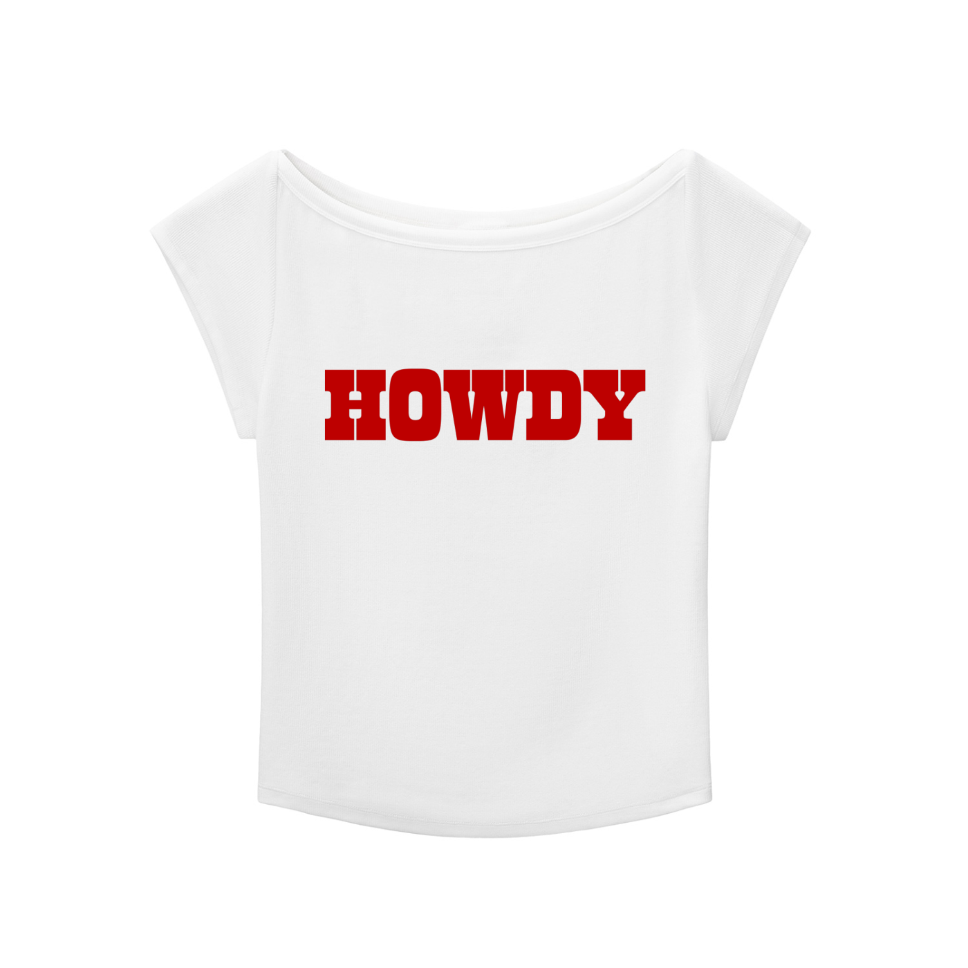 Howdy Essential Wide Neck Baby T-shirt