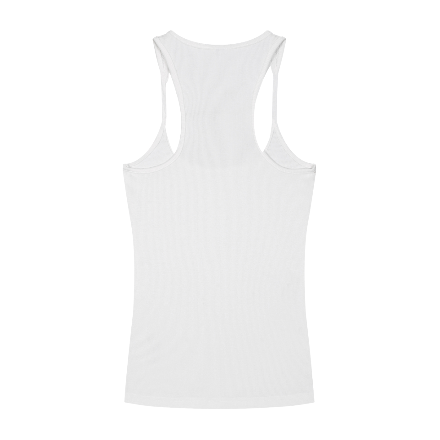 Retro Cowgirl Slim Fit Ribbed Racerback Tank Top