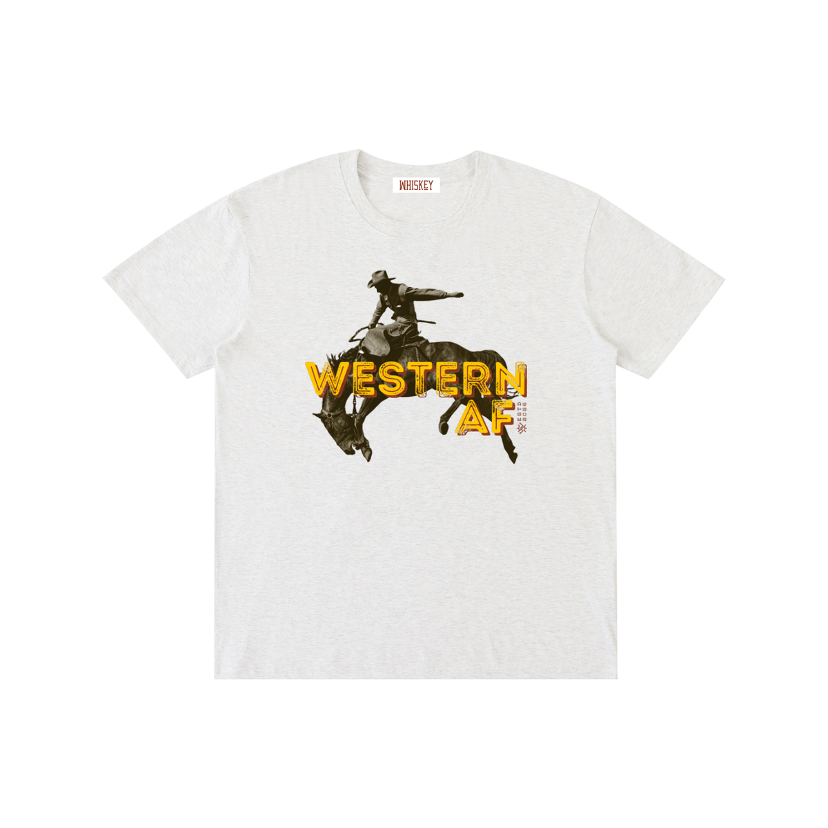 Western AF Vintage Bronc Pure Cotton T-Shirt