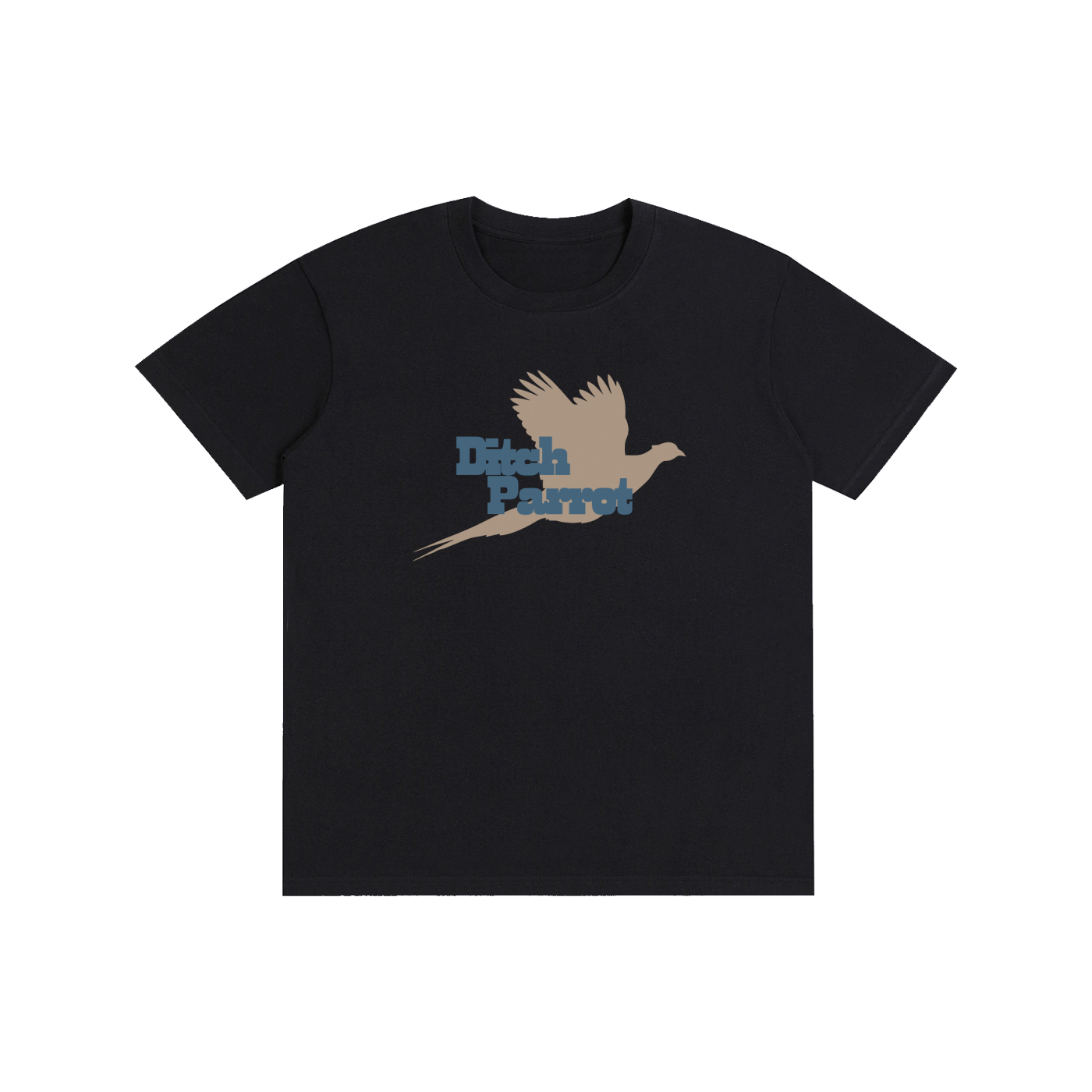 Ditch Parrot Pure Cotton Unisex T-Shirt