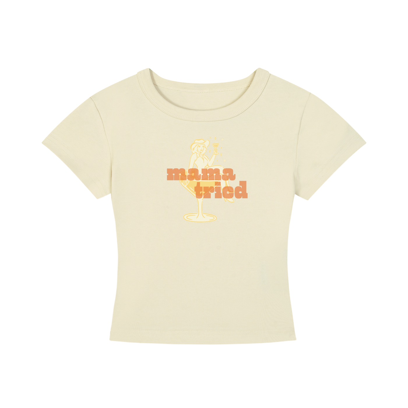 Mama Tried Women's Cropped T-Shirt
