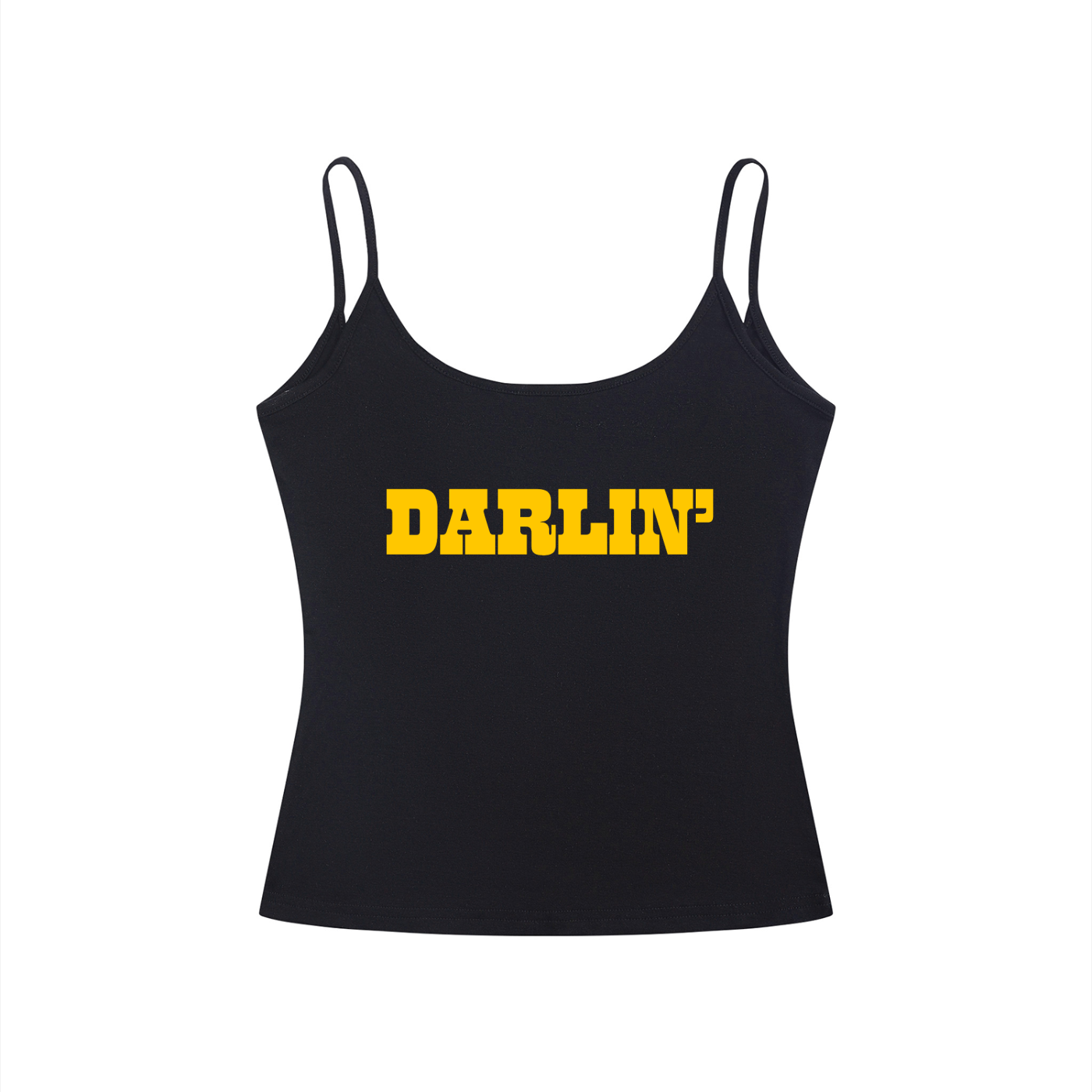 Darlin' Slim Fit Open-Back Tank Top
