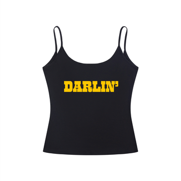 Darlin' Slim Fit Open-Back Tank Top