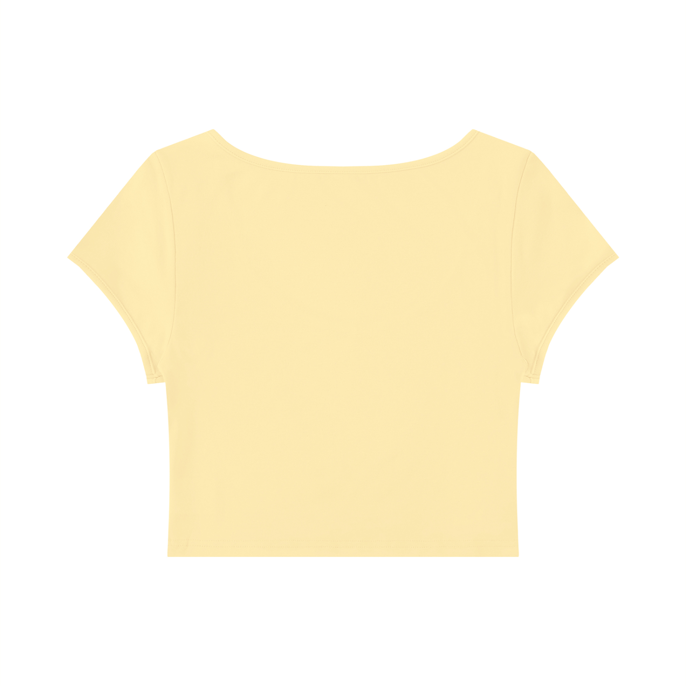 Howdy Women's Slim Cap Sleeve Crop T-Shirt
