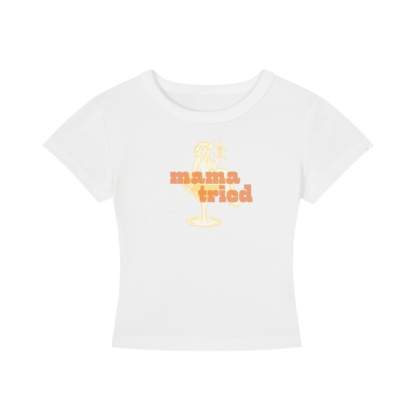 Mama Tried Women's Cropped T-Shirt