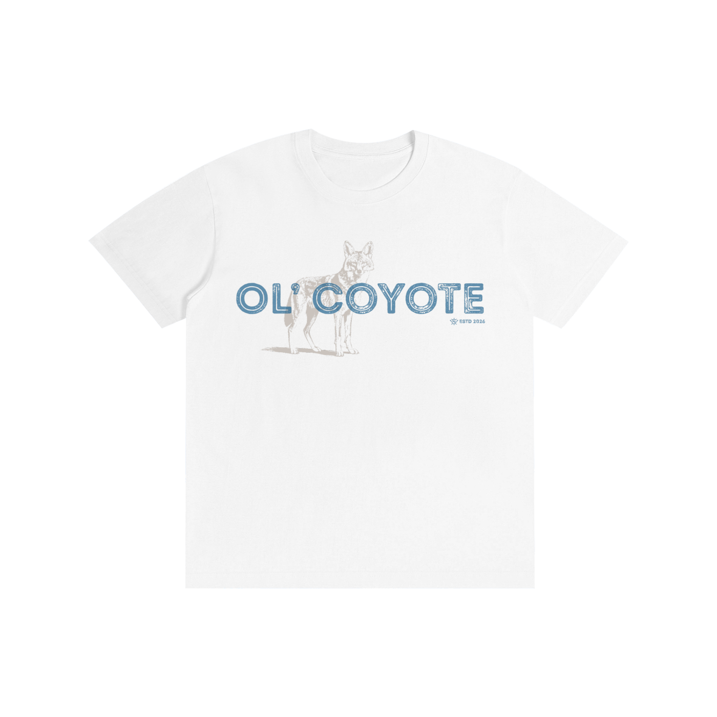 Ol' Coyote Pure Cotton Unisex T-Shirt