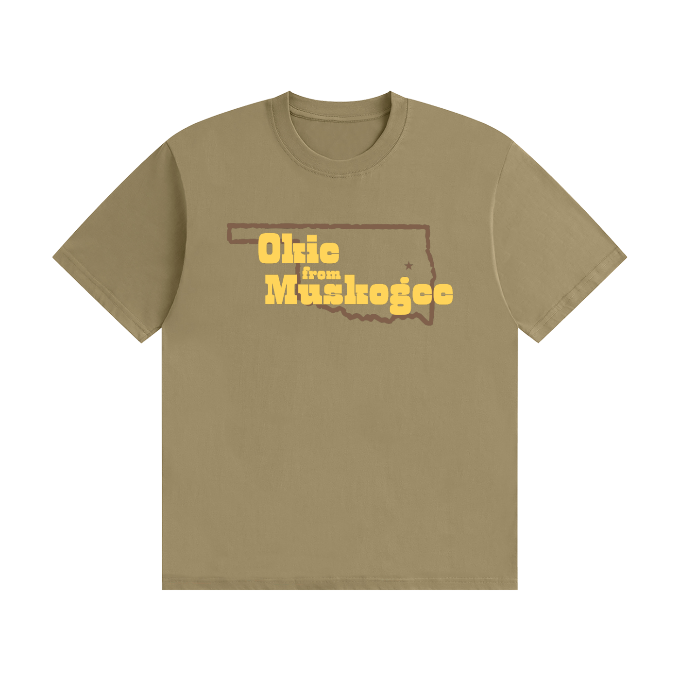 Okie from Muskogee Seamless Cotton T-Shirt