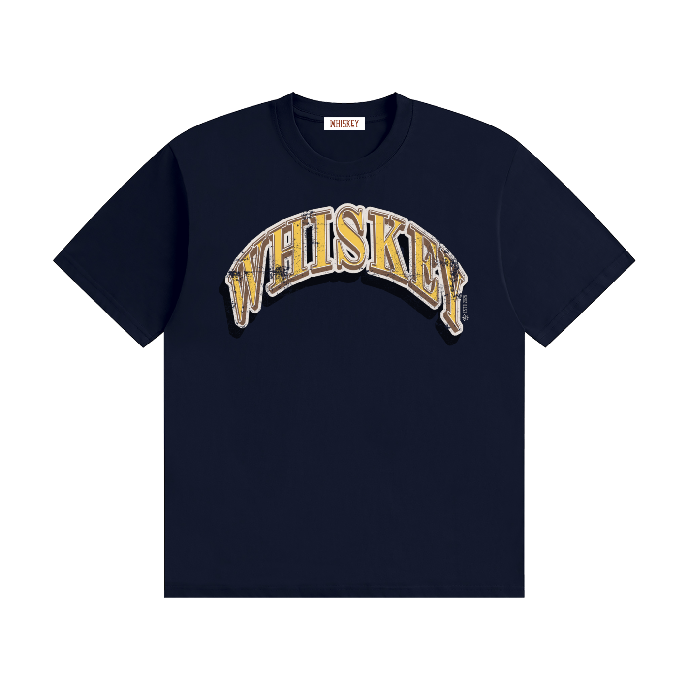 Whiskey Bent Seamless Cotton T-Shirt