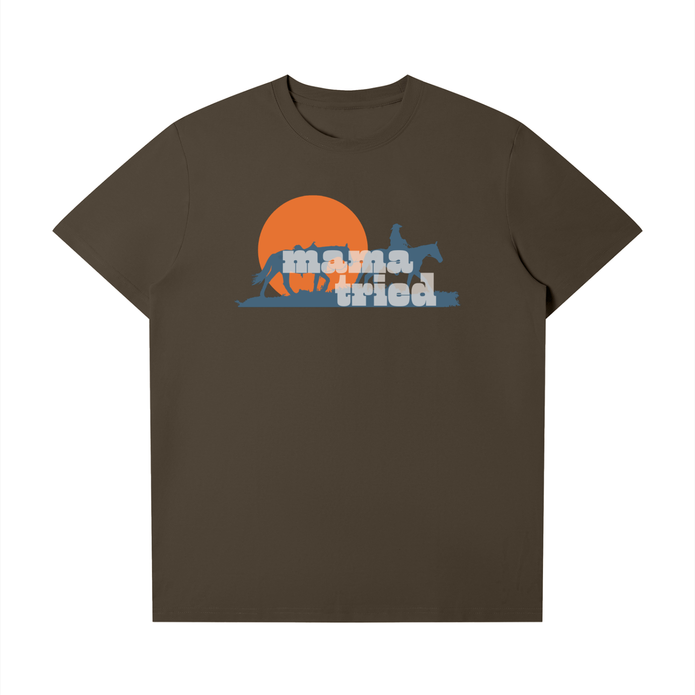 Mama Tried Retro Quick-Dry Boxy T-Shirt
