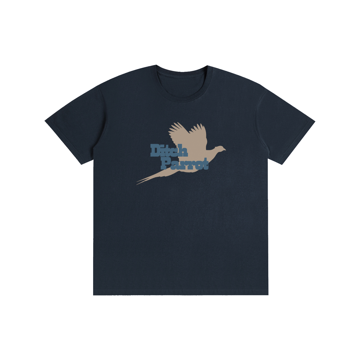 Ditch Parrot Pure Cotton Unisex T-Shirt