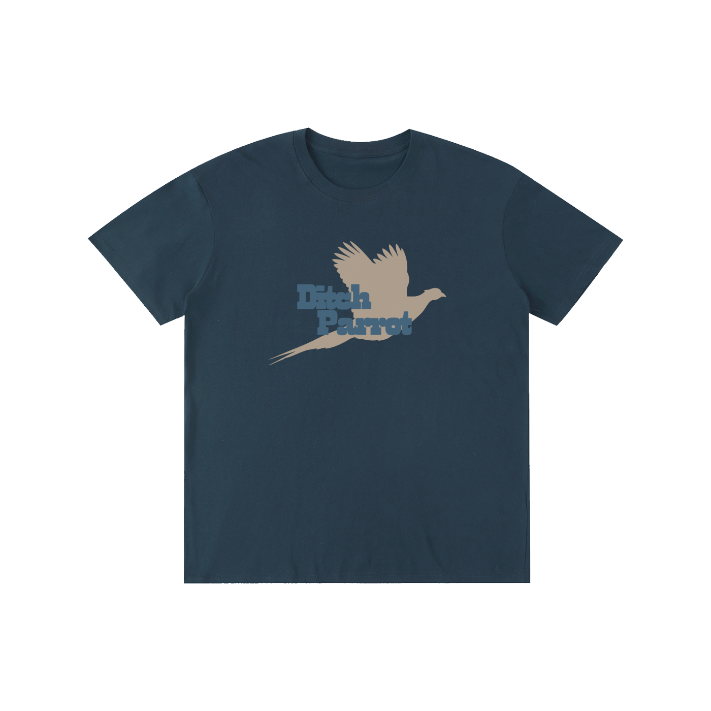 Ditch Parrot Pure Cotton Unisex T-Shirt
