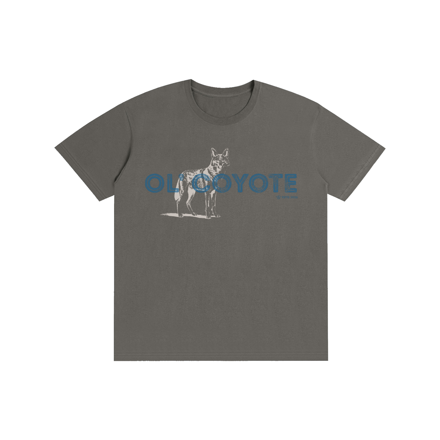 Ol' Coyote Pure Cotton Unisex T-Shirt
