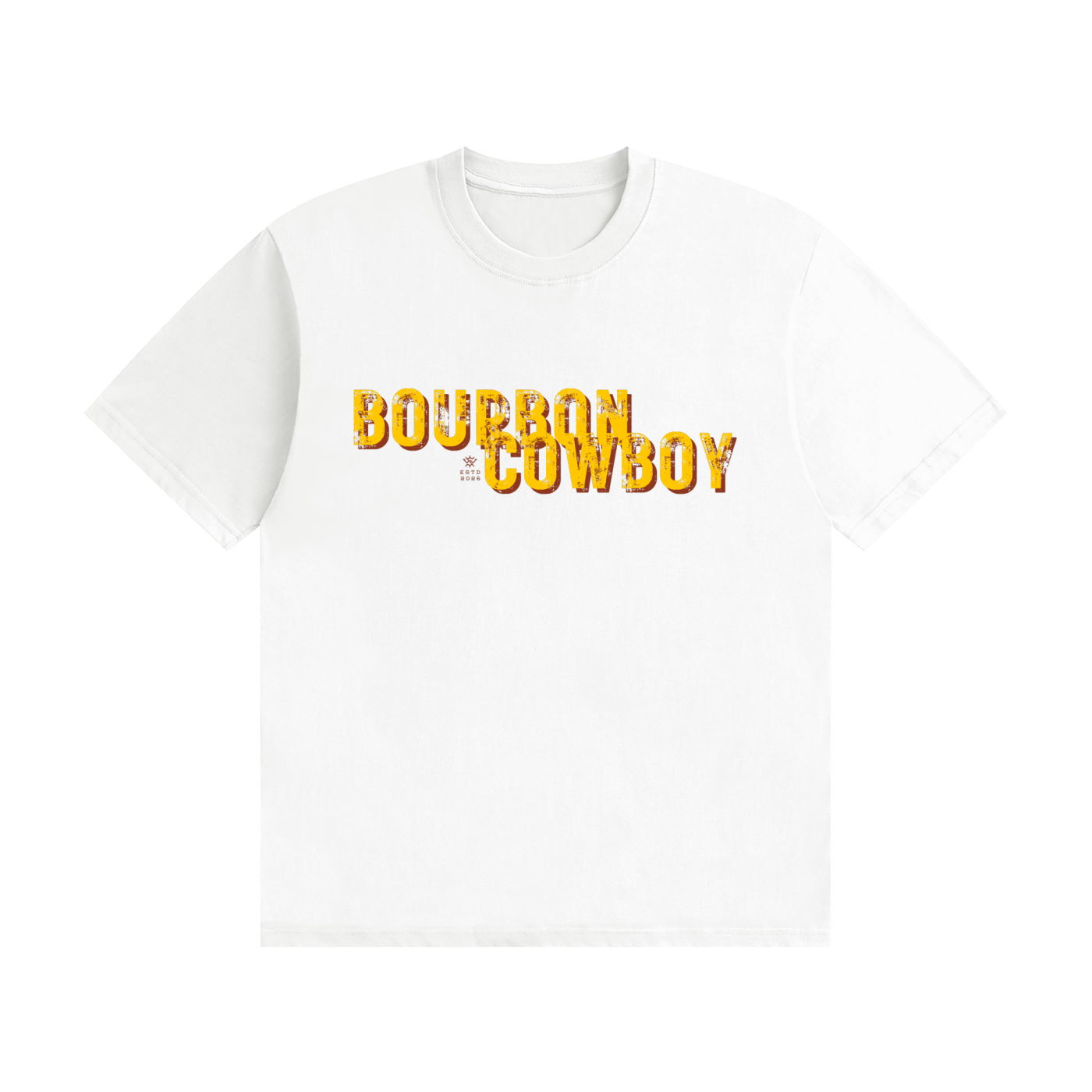 Bourbon Cowboy Seamless Cotton T-Shirt