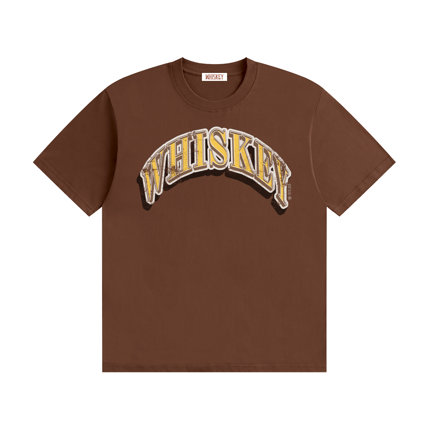 Whiskey Bent Seamless Cotton T-Shirt