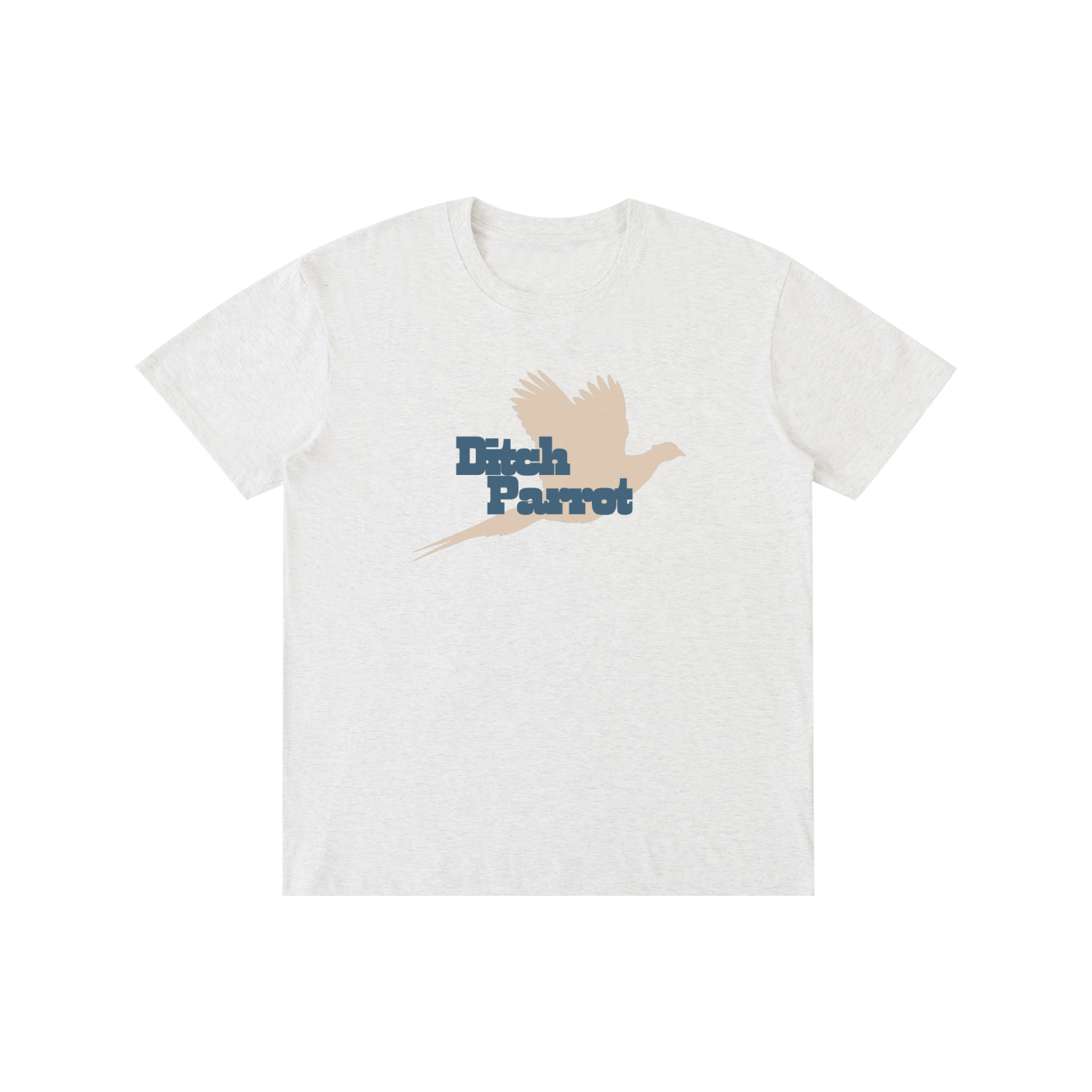 Ditch Parrot Pure Cotton Unisex T-Shirt