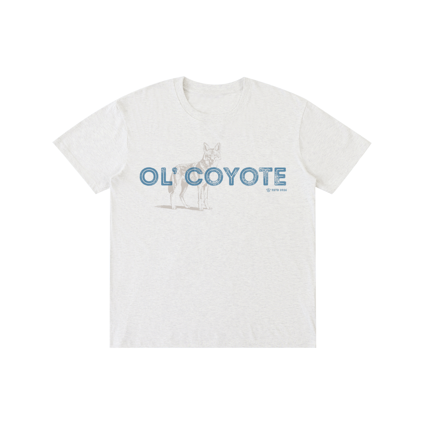 Ol' Coyote Pure Cotton Unisex T-Shirt