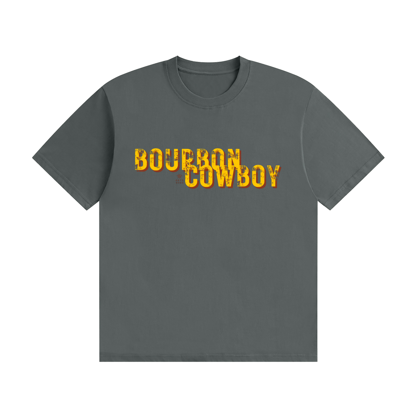 Bourbon Cowboy Seamless Cotton T-Shirt
