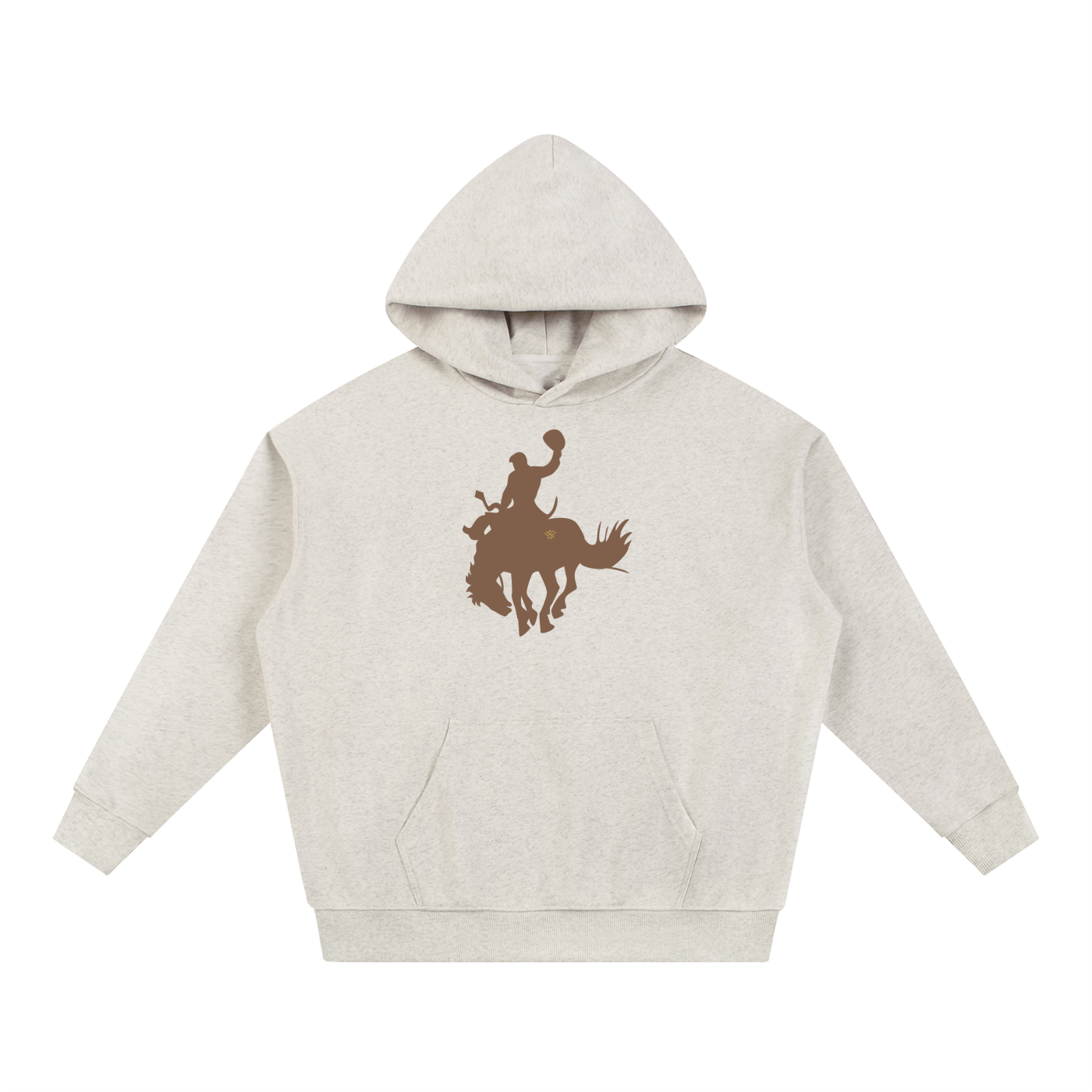 Whiskey Bronc Essential Heavyweight Hoodie