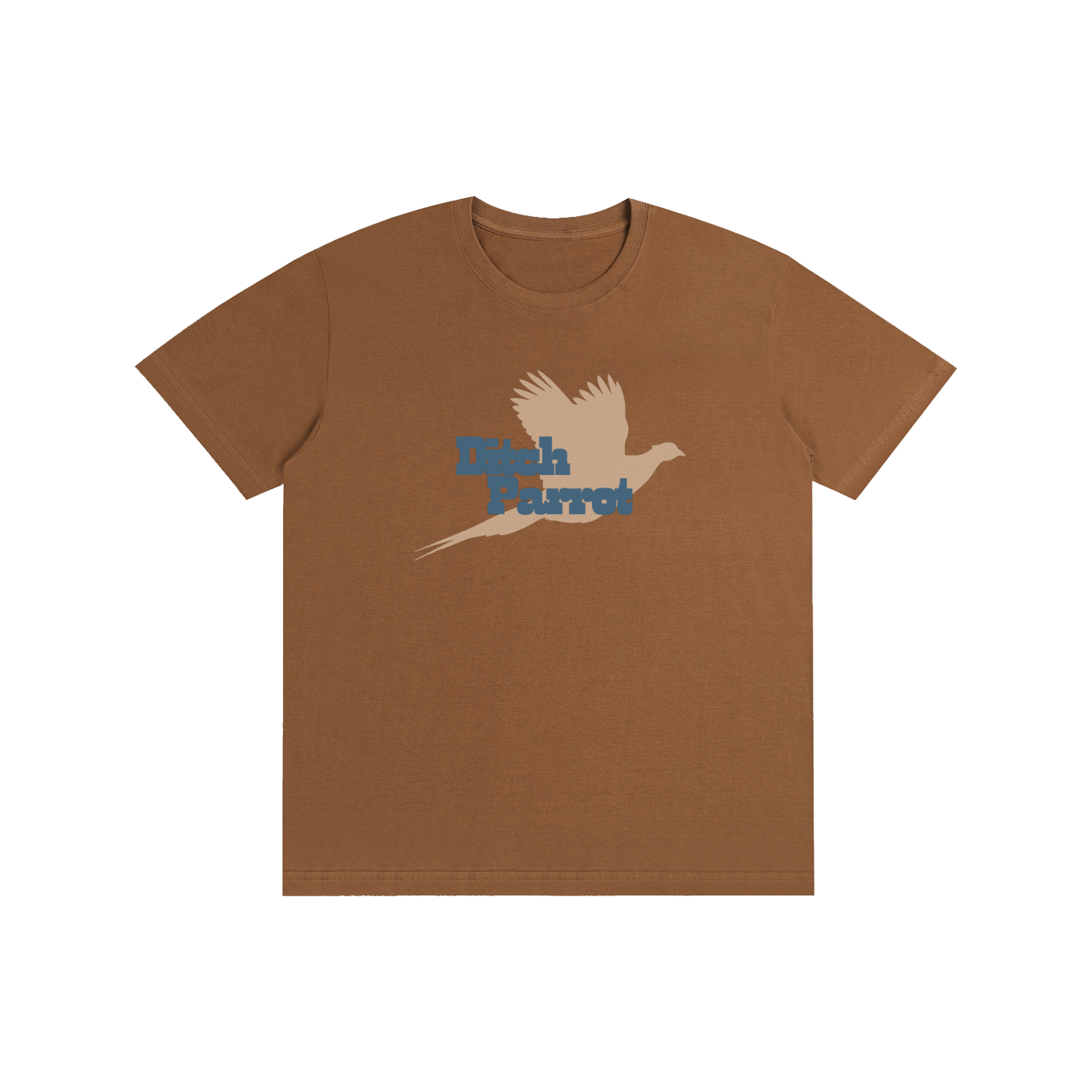 Ditch Parrot Pure Cotton Unisex T-Shirt