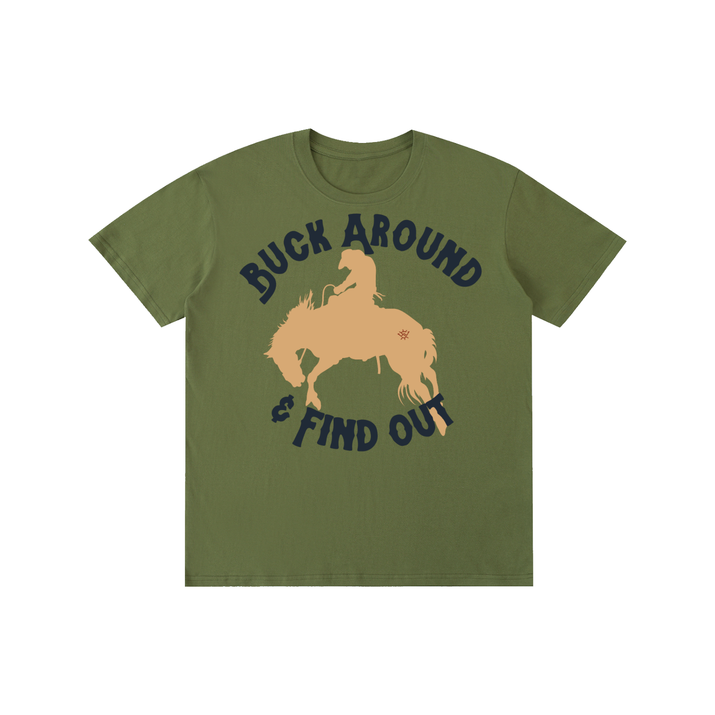 Buck Around & Find Out Pure Cotton T-Shirt