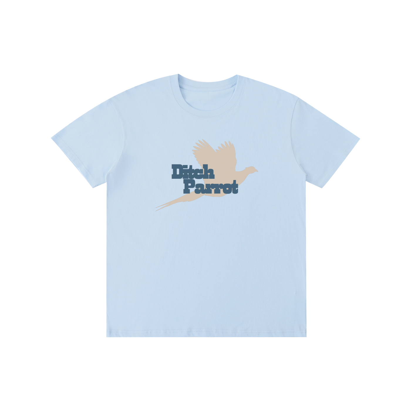 Ditch Parrot Pure Cotton Unisex T-Shirt