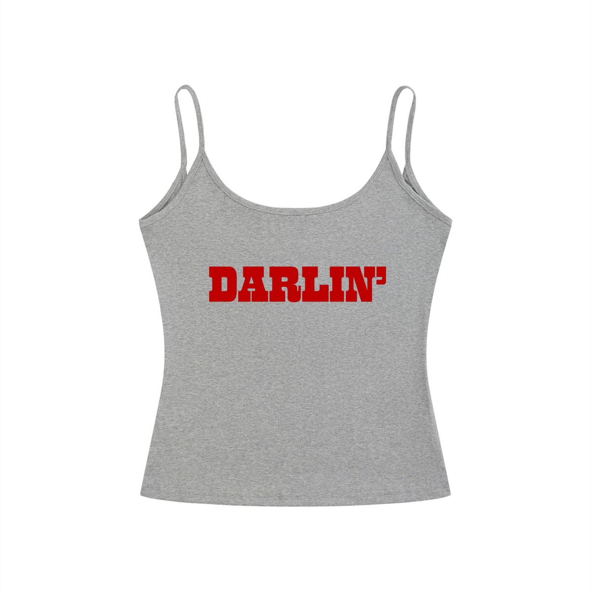 Darlin' Slim Fit Open-Back Tank Top