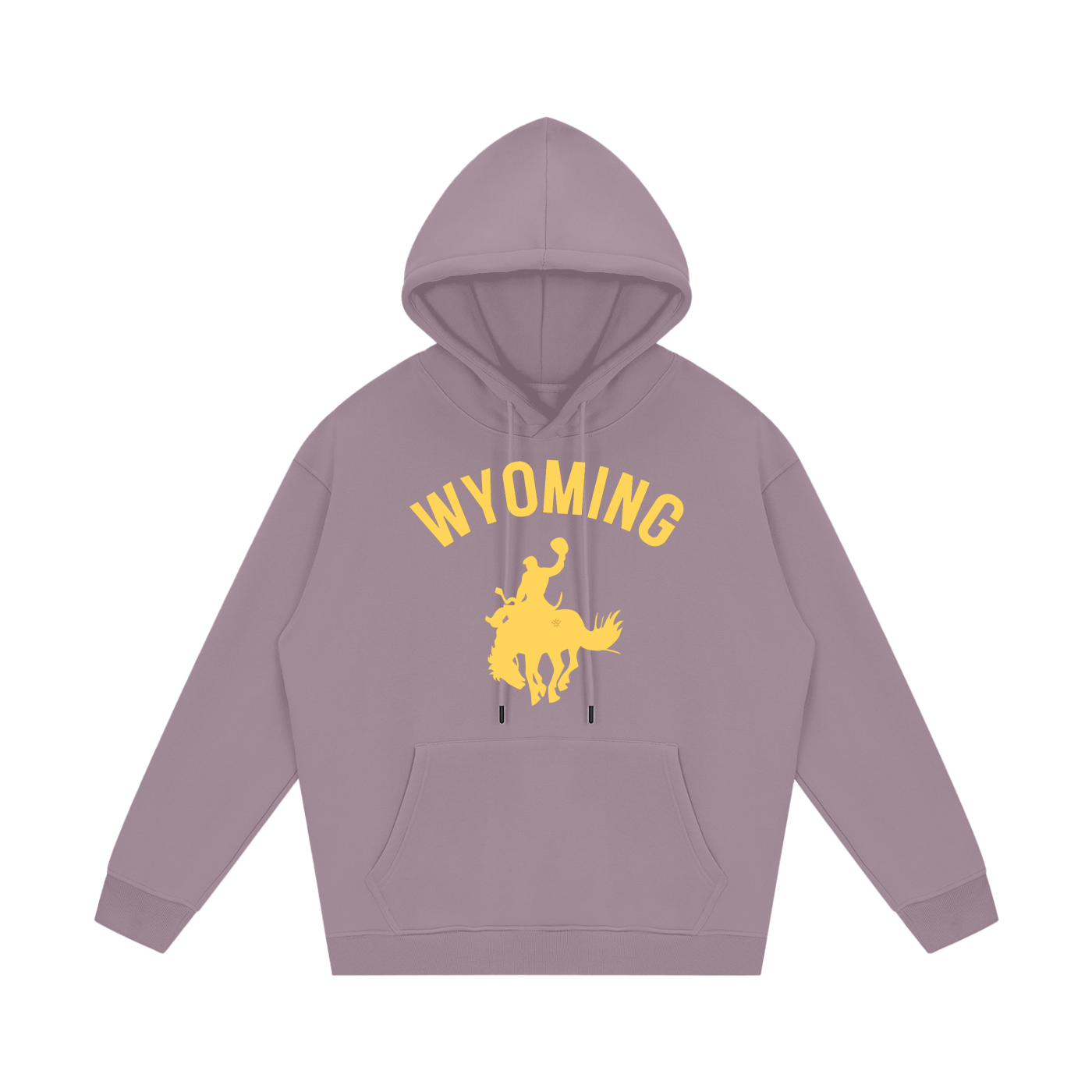 Wyoming  Bucking Horse Fleece Hoodie