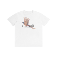 Ditch Parrot Hunting Lodge Pure Cotton Unisex T-Shirt