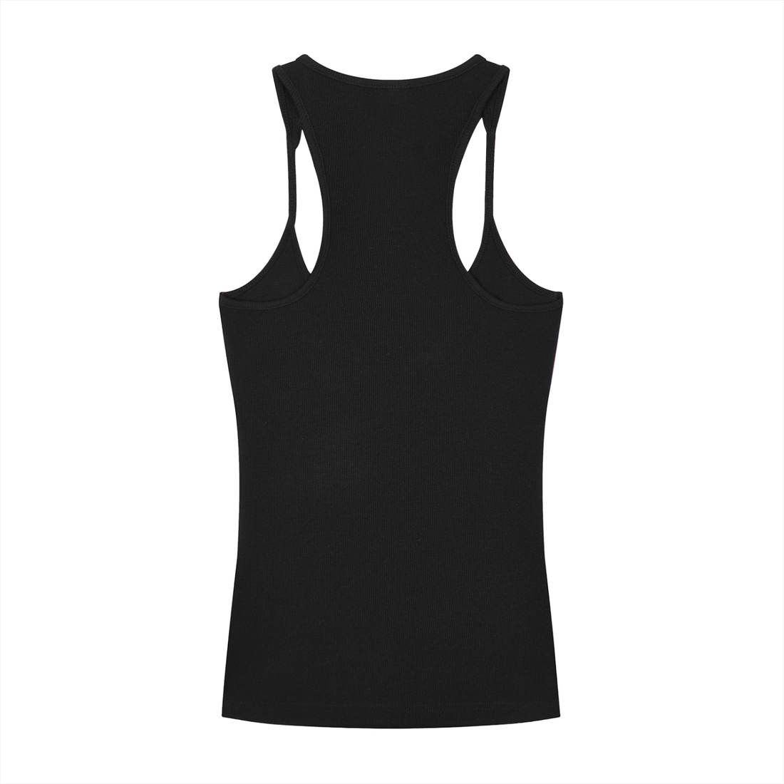 Retro Cowgirl Slim Fit Ribbed Racerback Tank Top