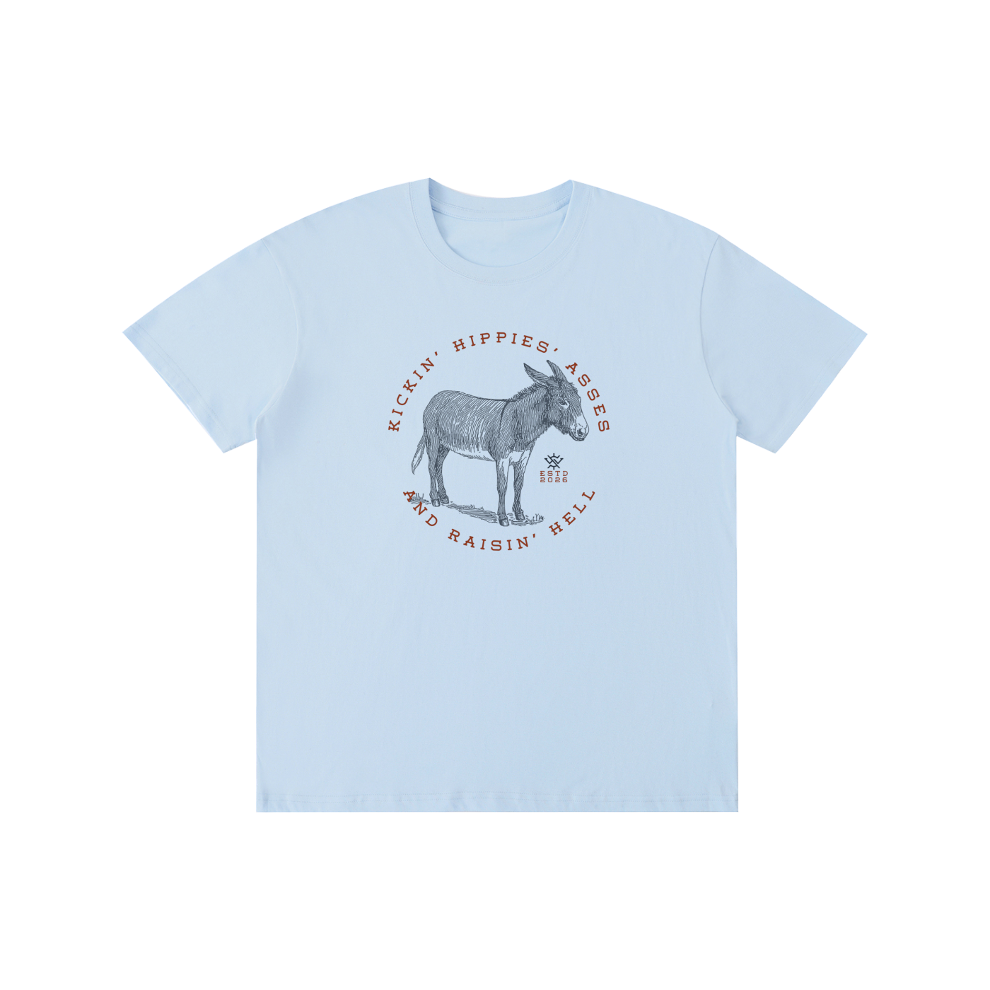 Kickin' Hippies' Asses and Raisin' Hell Pure Cotton T-Shirt