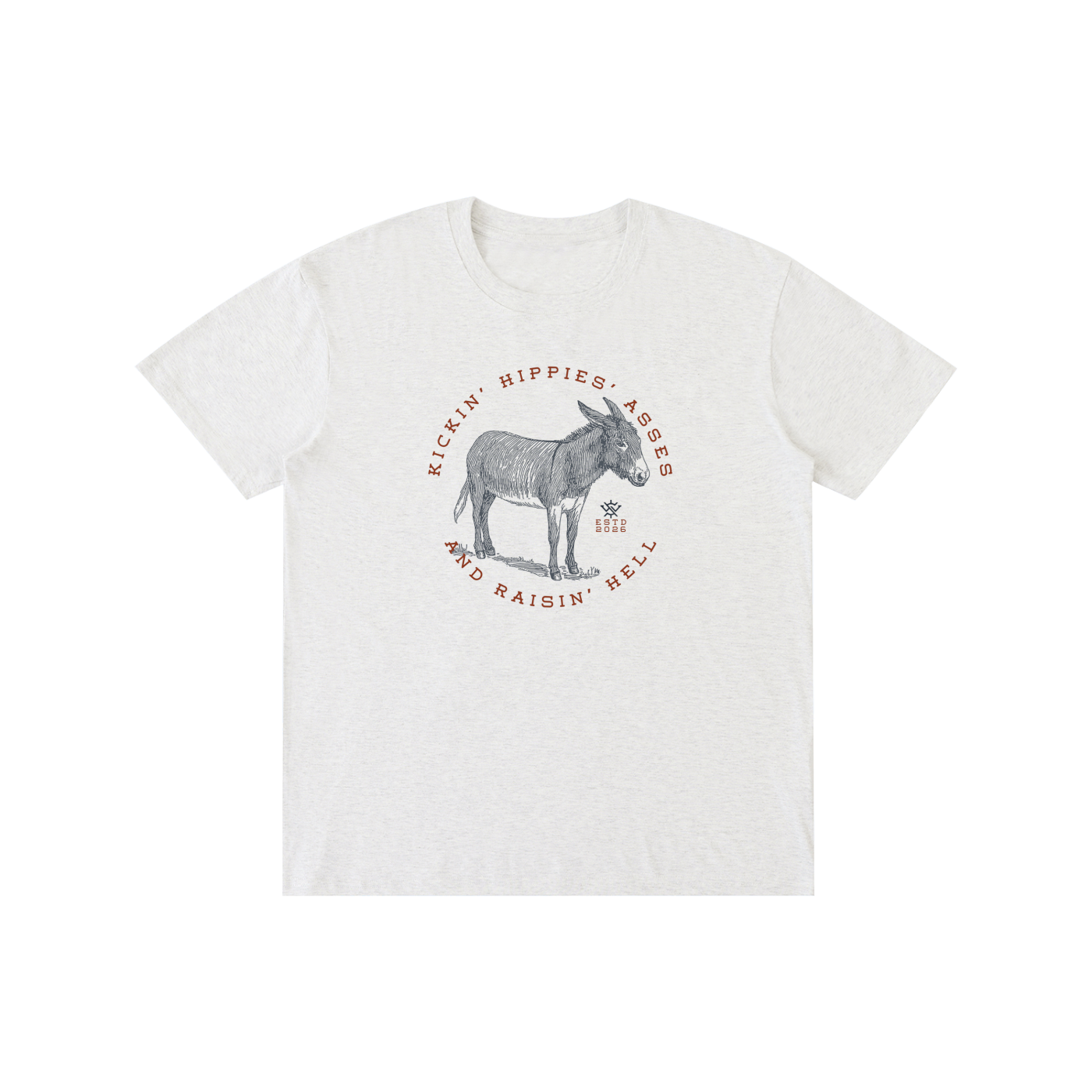 Kickin' Hippies' Asses and Raisin' Hell Pure Cotton T-Shirt