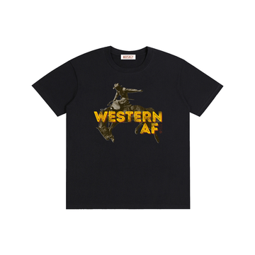 Western AF Vintage Bronc Pure Cotton T-Shirt