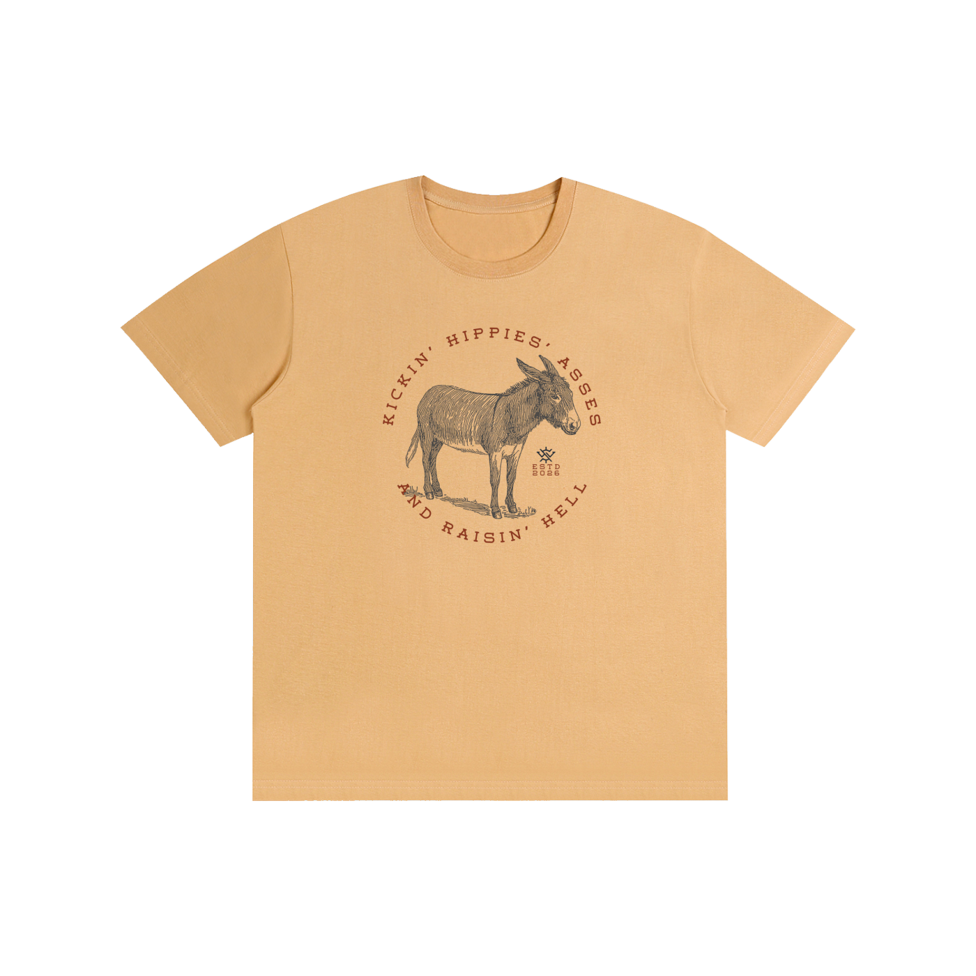 Kickin' Hippies' Asses and Raisin' Hell Pure Cotton T-Shirt