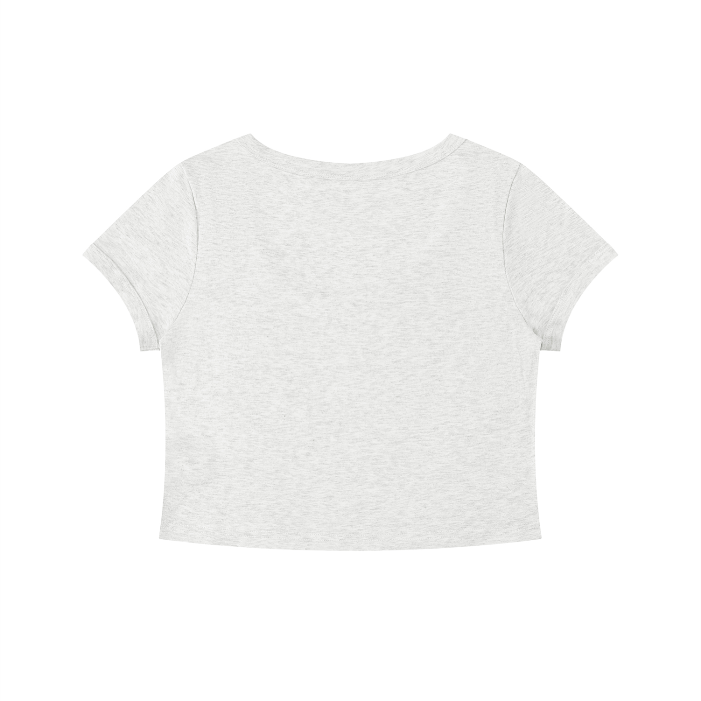 Rope and Drag Women's Solid Color Slim Crop T-Shirt